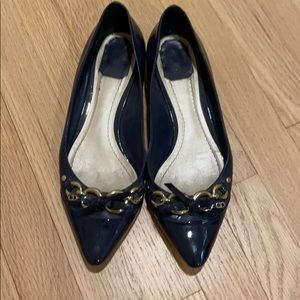 Authentic Dior navy flats